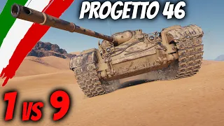Progetto 46 - 1 vs 9 - 10 Kills - World of Tanks