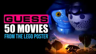 Guess 50 Movies from the LEGO/PLAYMOBIL Poster: Fun Quiz