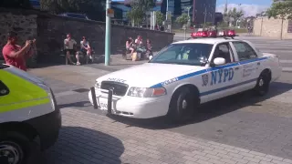 NYPD Vs Devon & Cornwall Police Siren Battle!