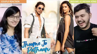 Couple Reaction on Jhoome Jo Pathaan Song | Shah Rukh Khan,Deepika | Vishal & Sheykhar, Arijit Singh