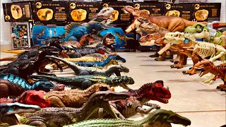 T REX VS TODOS LOS CARNÍVOROS DE CAMP CRETACEOUS & JURASSIC WORLD!! BARYONYX, CARNOTAURO, SPINO, ETC