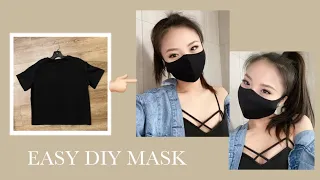 How to make a mask without sewing machine | DIY FACE MASK