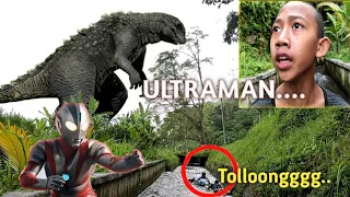 ASYIK MAIN PEROSOTAN AIR, KITA DISERANG GODZILLA UNTUNG ADA ULTRAMAN! BOCIL HILANG! | Mikael TubeHD