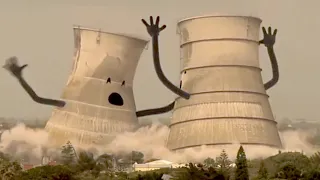 Collapsing Cooling Towers with the Order 66 Theme