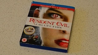 Распаковка The Resident Evil Collection на Blu-ray