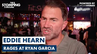 "F*CK HIM, HE FAILED 2 TESTS!" - Eddie Hearn FURIOUS at Ryan Garcia & Fury-Usyk Face Off Reaction