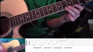 How to play "Fireflies" on guitar like Sungha Jung RE-DONE part one
