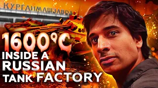 How hot is 1600°C? | Inside an Armoured Vehicles Factory | I almost melted