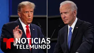 Trump o Biden: cómo llegaron los candidatos al último debate | Noticias Telemundo