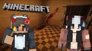 These Zombies Are Scary!! || Black Light Minecraft Horror Map