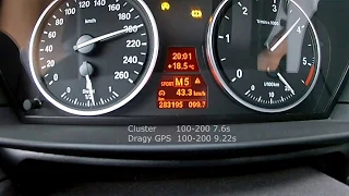 BMW 535d 460hp/980nm STAGE 3 dragy acceleration 100-200