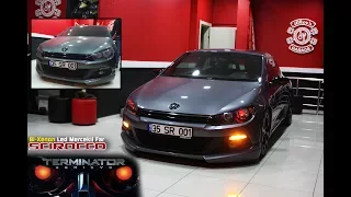 VW Scirocco TSI | Terminator // Devil Eyes Retrofit Projector Headlights