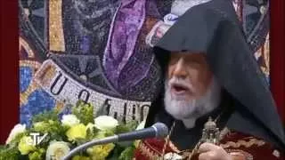 His Holiness Aram I:  The Armenian Cause is a Cause of Justice