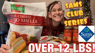 HUGE PASTA CHALLENGE | OVER 12 LBS | MOLLY SCHUYLER | MOM VS FOOD | SAM’S CLUB SERIES