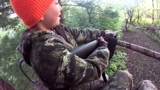 Bretton's first deer harvest at 9 years old