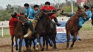 Asian Championship 2013 / Kazakhstan - Kyrgyzstan / Kokpar Astana kok boru buzkashi nomad cowboys