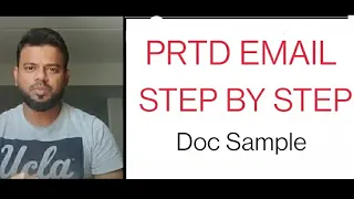 HOW TO APPLY PRTD EMAIL- 2022- STEP BY STEP - URGENT  PERMANENT RESIDENT TRAVEL REQUEST