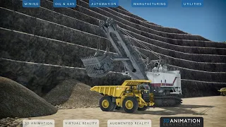 3D Animation, VR, AR Services for Mining, Oil & Gas and Manufacturing