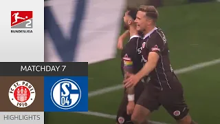 HUGE Win for St. Pauli | St. Pauli - Schalke 04 3-1 | Highlights | Matchday 7 - Bundesliga 2 2023/24