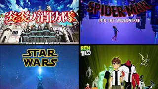 Fire Force / Spider-Man: Into the Spider-Verse / Star Wars / Ben 10 (Classic) - but in Inferno Style