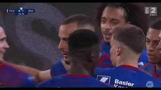 Zurich vs Basel 0-1 Arthur Cabral Rocket GOAL