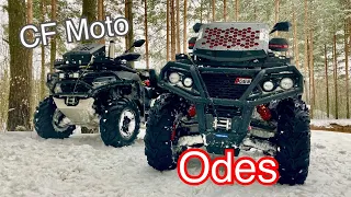Сравнение Odes 650 Pathcross vs CF Moto CForce 600