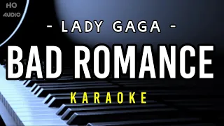 Bad Romance - Lady Gaga ( Hd Karaoke )