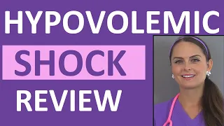 Hypovolemic Shock Nursing, Treatment, Management, Interventions NCLEX