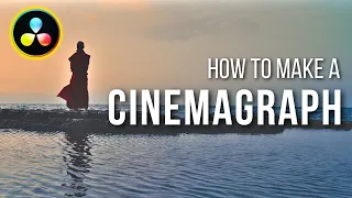 QUICK & EASY!! How to Make a Cinemagraph in Davinci Resolve