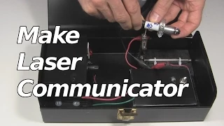 How to Make a Laser Communicator (to Solar Cell)