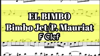 El Bimbo Cello Trombone Sheet Music Backing Track Play Along Partitura