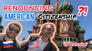 NO MORE U.S. Citizenship?! In MOSCOW, RUSSIA with details! БОЛЬШЕ НИКАКОГО гражданства США?!