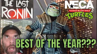 Holy God...TMNT NECA LAST RONIN (armored) figure REVIEW!! Plus MAD HATTER MERCH plug!!