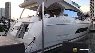 2019 Prestige 680 Luxury Yacht - Interior Deck Bridge Walkthrough - 2019 Miami Yacht Show