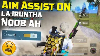 AIM ASSIST PUBG MOBILE 🔥🔥 | HOW TO INCREASE ACCURACY IN PUBG MOBILE TAMIL