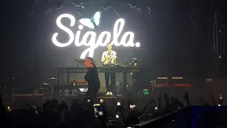 Sigala Live 2018  - Only One (Galantis) (warning - contains flashing lights)