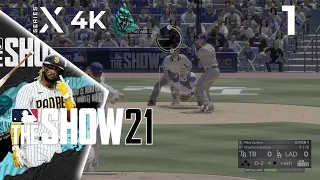 MLB The Show 21 Xbox Series X 4K Gameplay Walkthrough Part 1