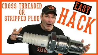 How To Fix Stripped Spark Plug Threads For Free With This Hack