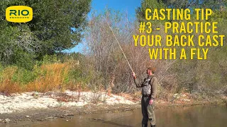 Casting Tip - Practice Your Back Cast With A Fly On