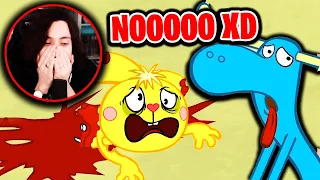 NICO CORE REACCIONA A HAPPY TREE FRIENDS (PARTE 1)