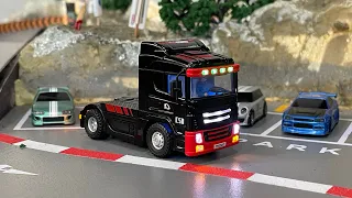 Turbo Racing C50拖头 1:76 微型货柜遥控车