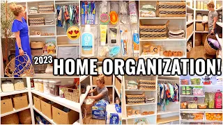 HOME ORGANIZATION IDEAS!!😍 ORGANIZE WITH ME | DECLUTTERING AND ORGANIZING MOTIVATION 2023