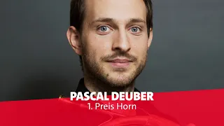 Pascal Deuber, Schweiz | Finale Horn | ARD-Musikwettbewerb 2021