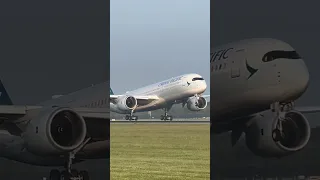 Cathay Pacific Airbus A350 | B-LQF | Landing at Manchester MAN from Hong Kong HKG - 29.05.2023