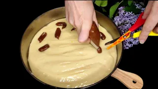 Only a Few People Know this Method! Cocoa Pie in 5 minutes! Melts in your mouth!