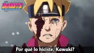 BORUTO CONSIGUE la CICATRIZ en el OJO | Boruto manga 78