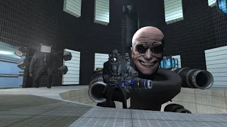 What if large cameraman killed Scientist Toilet (skibidi toilet)