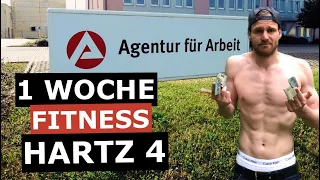 1 Woche Fitness mit HARTZ 4? | Selbstexperiment mit MARC MAXWELL