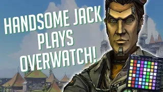 Handsome Jack Plays OVERWATCH! Soundboard Pranks in Competitive!