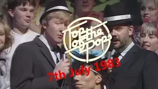 Top of the Pops Chart Rundown - 7th July 1983 (David Jensen & John Peel)